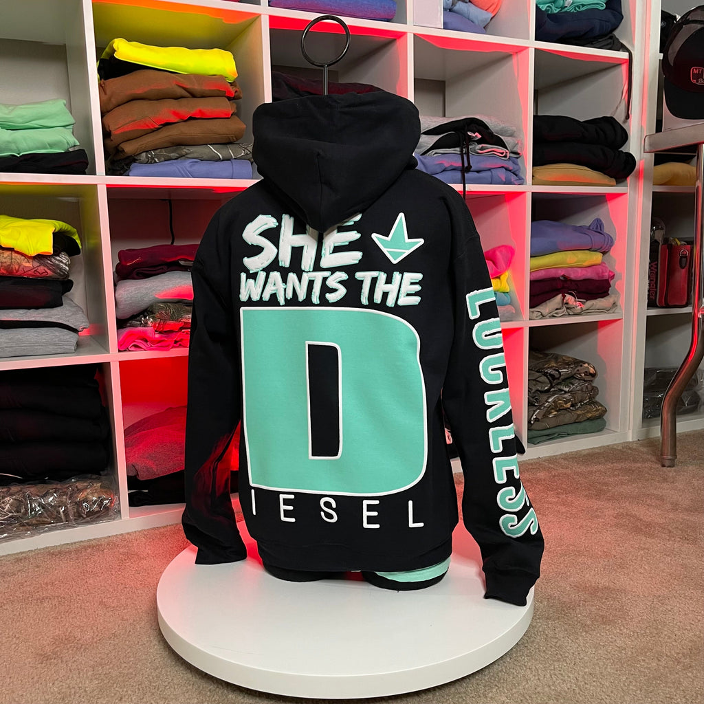 She Wants the Diesel Hoodie