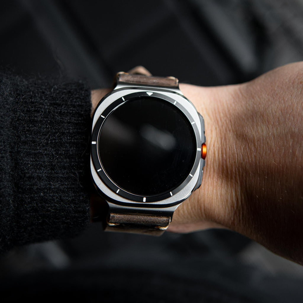 Leather Strap R01 for Samsung Galaxy Watch Ultra