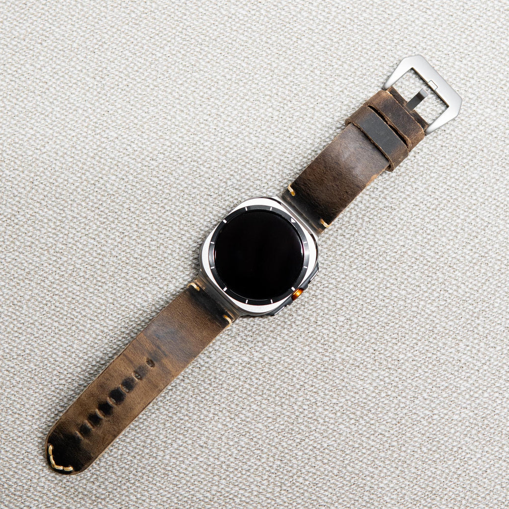 Leather Strap R01 for Samsung Galaxy Watch Ultra