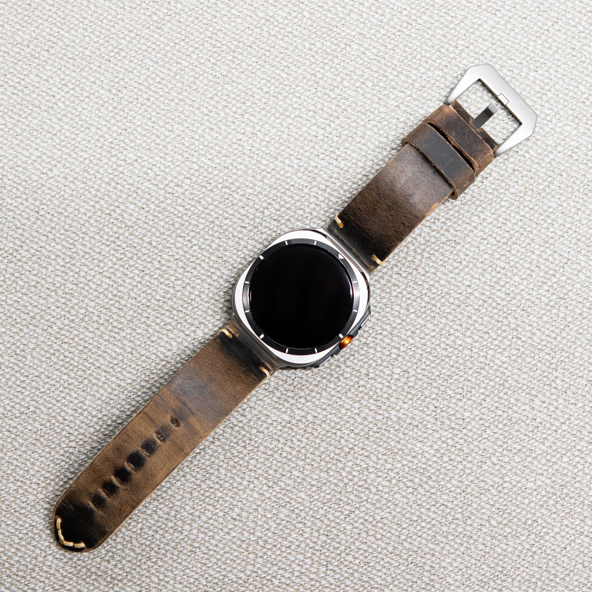 Leather Strap R01 for Samsung Galaxy Watch Ultra