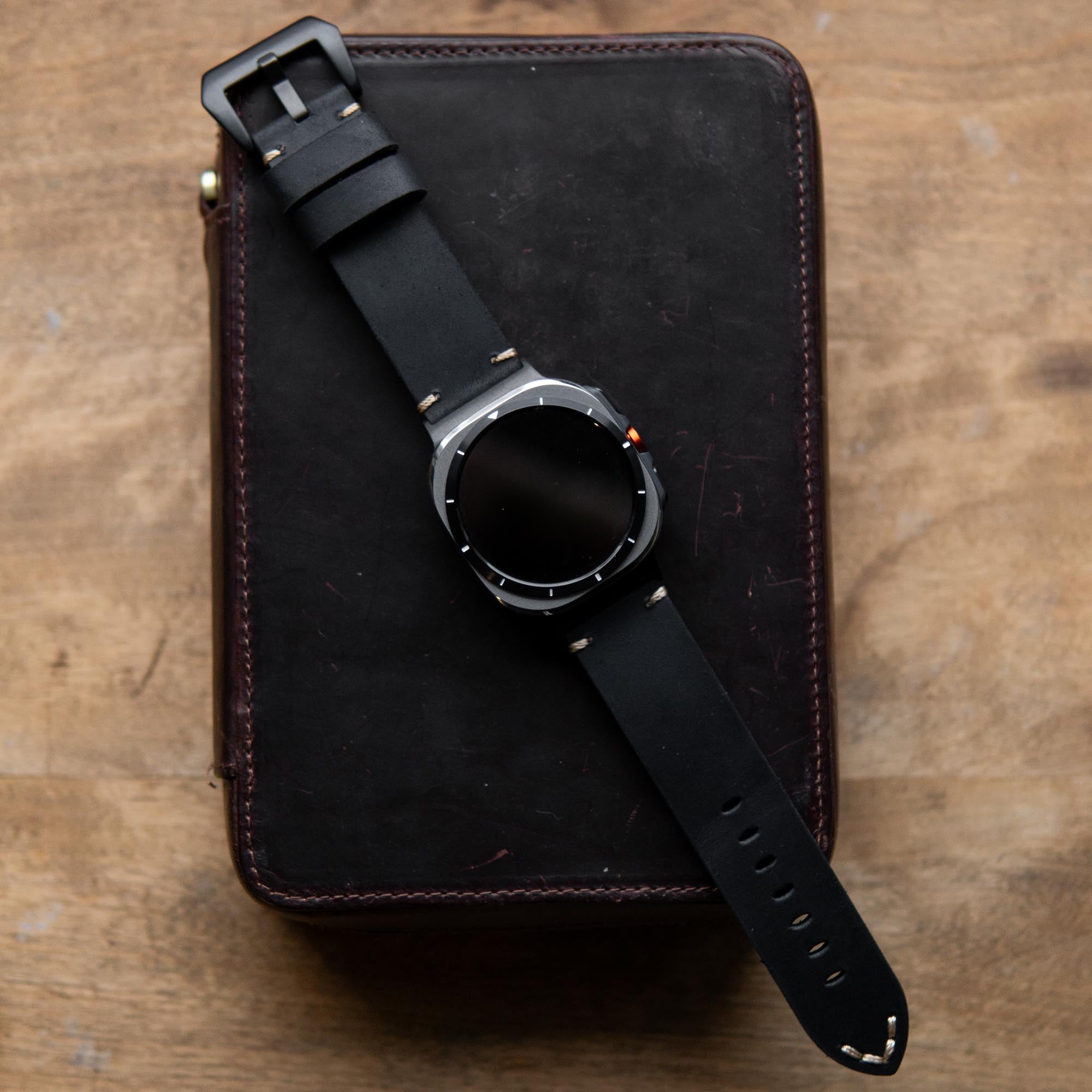 Leather Strap R01 for Samsung Galaxy Watch Ultra