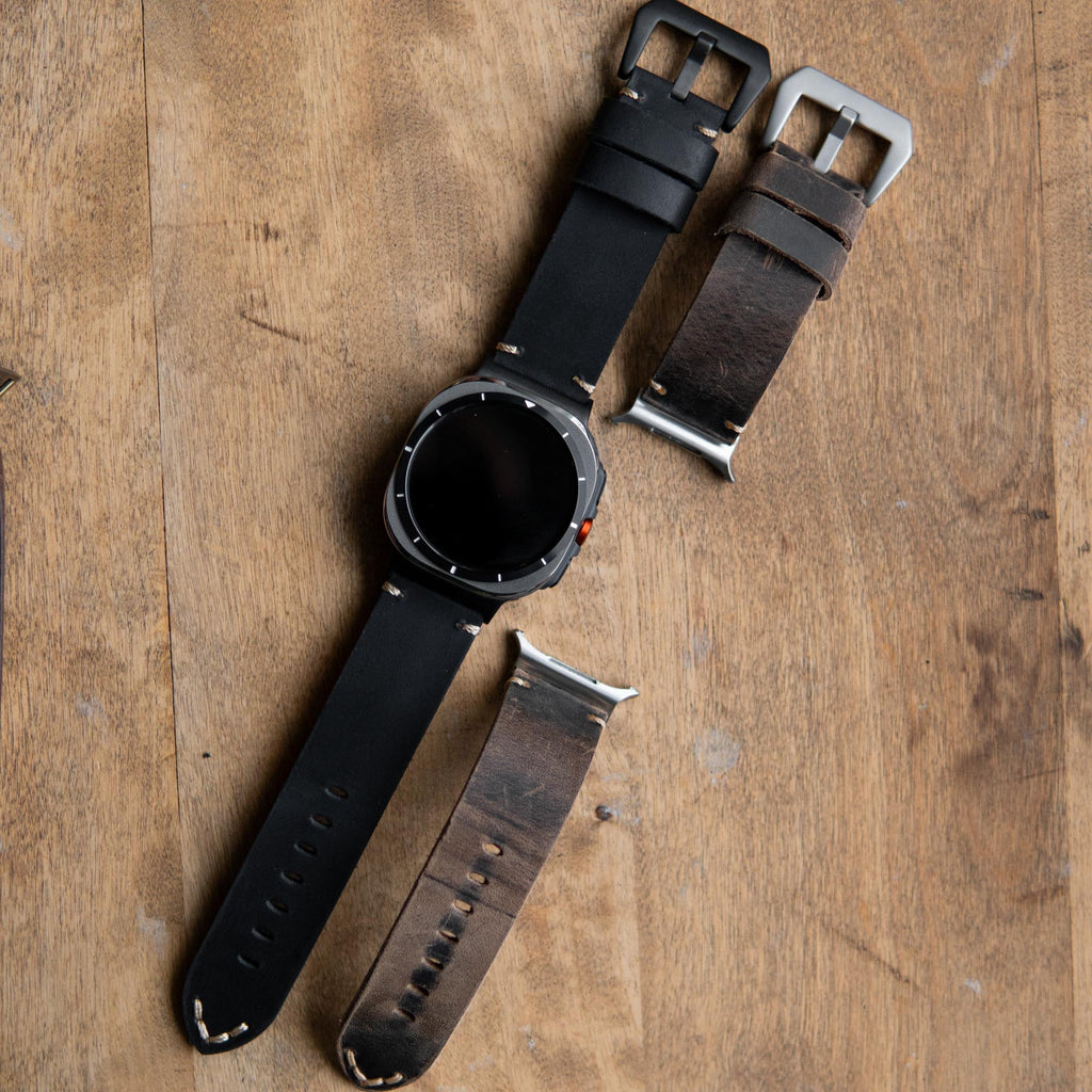 Leather Strap R01 for Samsung Galaxy Watch Ultra