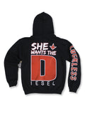 She Wants the Diesel Hoodie