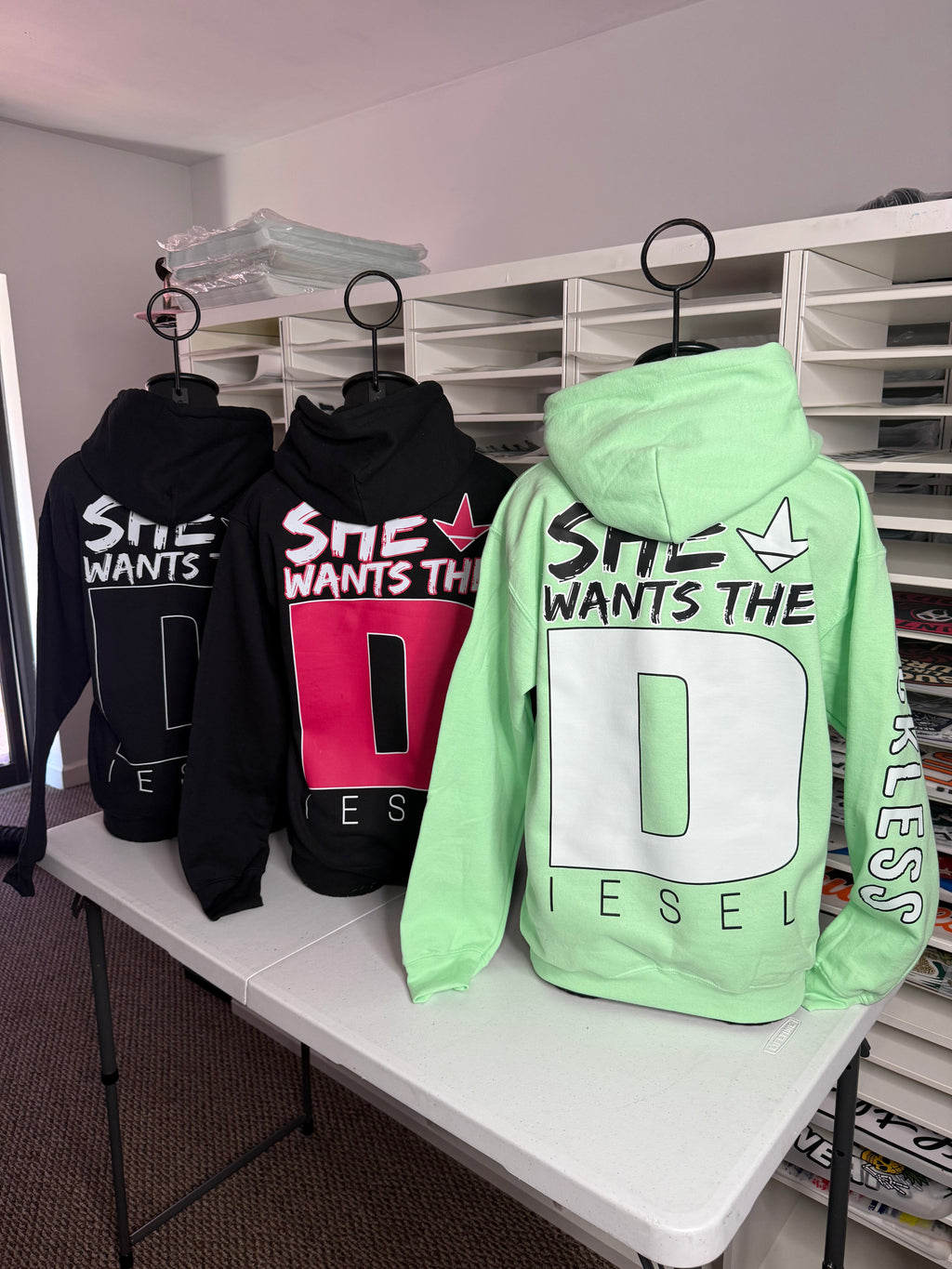 She Wants the Diesel Hoodie