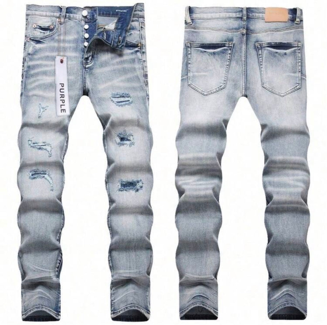 Jeans purple brand