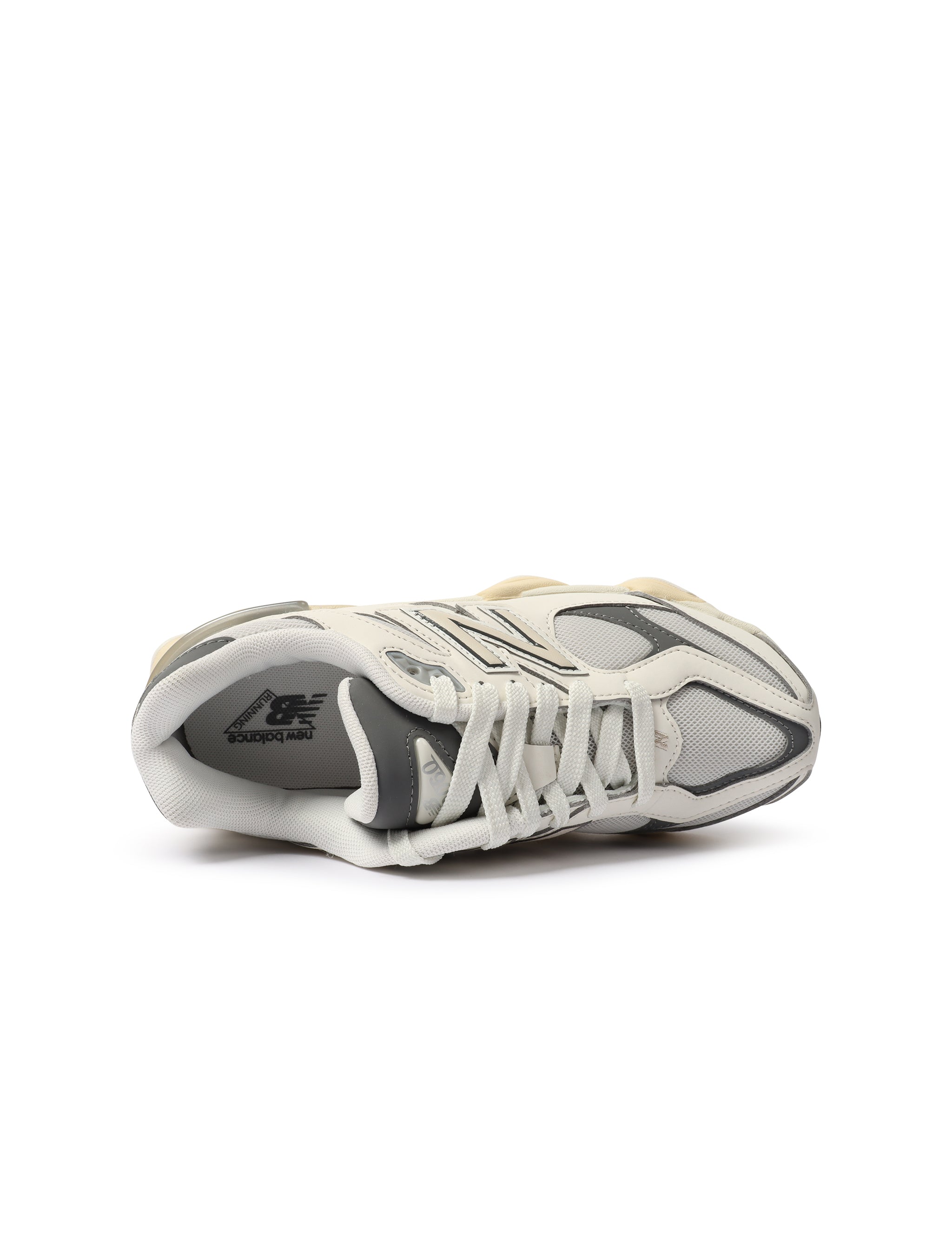 New Balance Big Kids 9060 Lifestyle Shoes  - White/Grey