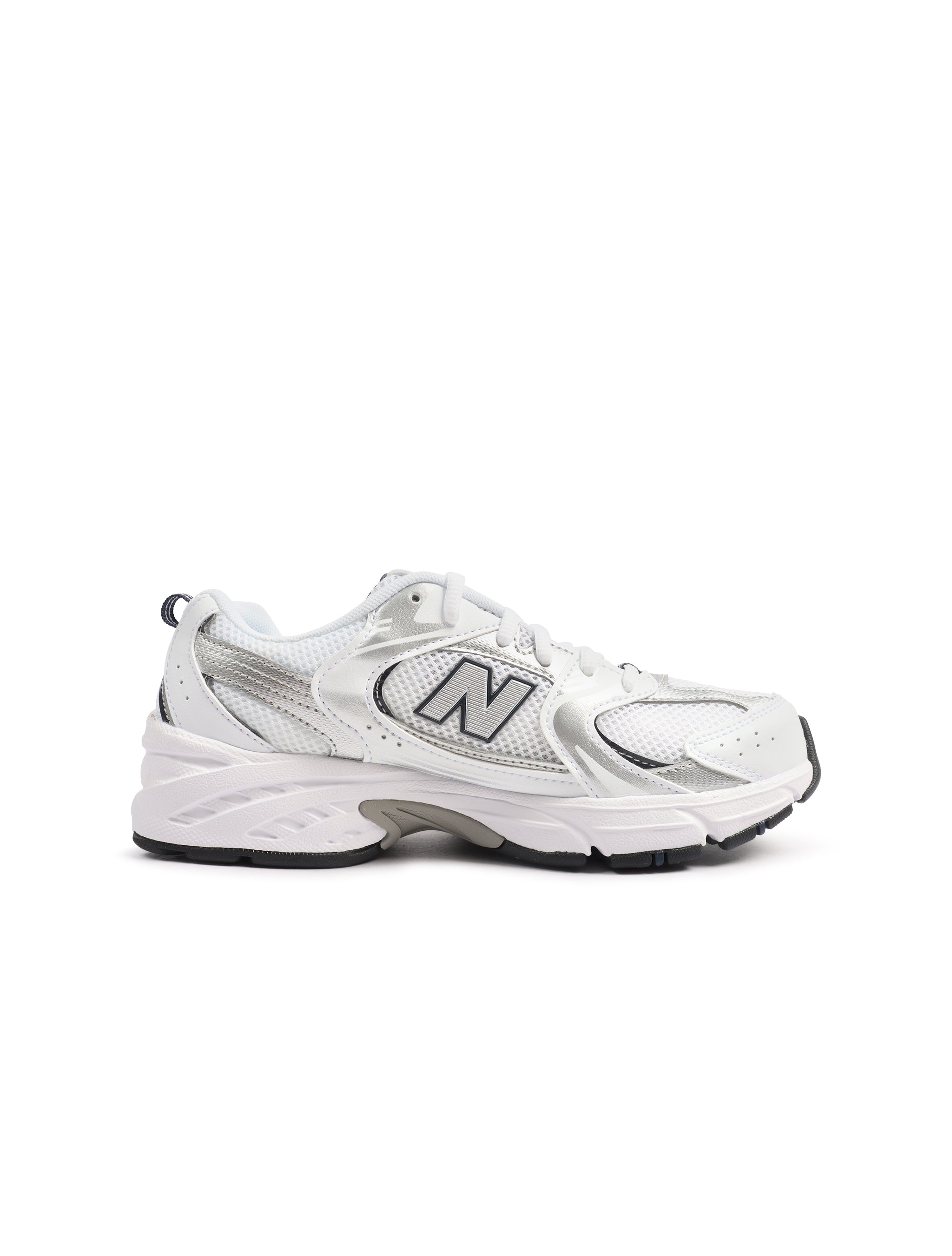 New Balance Big Kids 530 Running Shoes - White/Indigo
