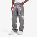 Sugarhill Darling Cargo Pants - Grey Grid