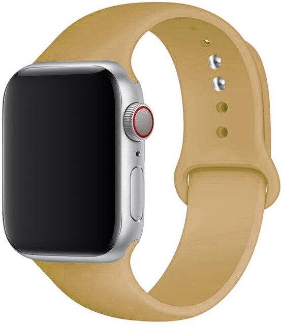 Silicone Strap Apple Watch Bands