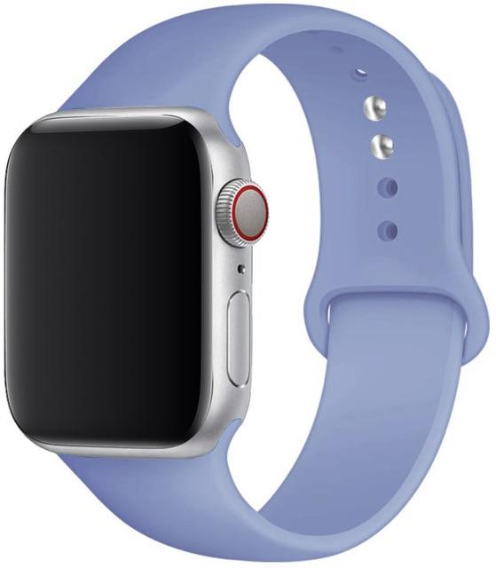 Silicone Strap Apple Watch Bands
