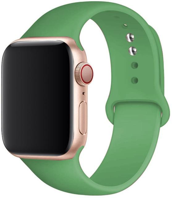 Silicone Strap Apple Watch Bands