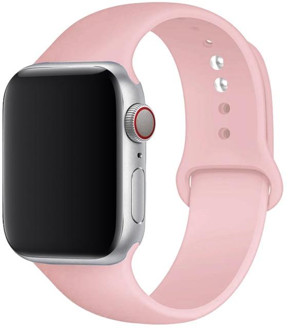 Silicone Strap Apple Watch Bands